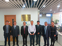 The delegation from the Education Department of Jiangxi Province visits the Institute of Space and Earth Information Science